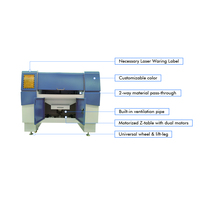 Machine de gravure laser automatique 80W, directement de l'usine, modèle 6040, pour la gravure de motifs sur pierre, marbre, acrylique, PVC, bois, prend en charge les graphiques BMP et AI