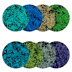 Hạt cườm thủy tinh phát sáng <span class=keywords><strong>Yiwu</strong></span> bán buôn 2mm 3mm 4mm dành cho nữ làm vòng tay, vòng cổ tự làm, phụ kiện làm đồ trang sức - Product Image 6