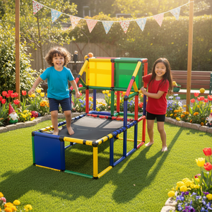 Scivolo in <span class=keywords><strong>PVC</strong></span> <span class=keywords><strong>per</strong></span> Asili Nido, Uso Domestico e Parchi Trampolino - Educativo, Capacità Sotto i 100kg - Product Image 3