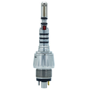Accoppiatore rapido 6 fori per i pezzi di ricambio dentali del Handpiece ad alta velocità per l'accoppiatore a fibra ottica di terapia orale - Product Image 1