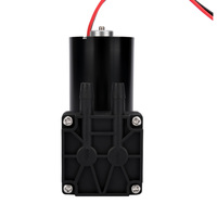 Pompe à vide miniature silencieuse HCKG 12V DC à moteur à balais, pompe d'échantillonnage d'air, pompe à diaphragme micro sans huile pour équipement médical Armarium
