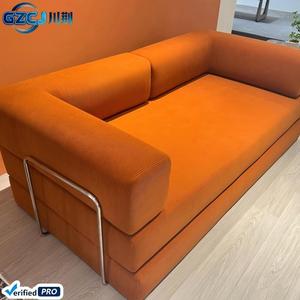 China Three Seat Reclining Convertible Sofa <strong>Bed</strong> Foldable Vacuum Compressed Boneless Apartment Use Hotel Air Compressed Sofa <strong>Bed</strong> - Product Image 6