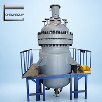 Réacteur à agitation magnétique haute pression en acier inoxydable SUS304 avec certificat ASME
