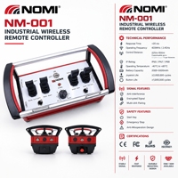 Contrôleur sans fil robuste NOMI NM-001 avec personnalisation OEM ODM pour les camions pompe à béton