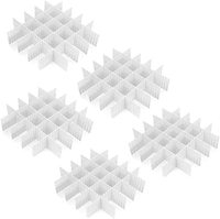 Diviseur de tiroir en plastique réglable en bambou, vente chaude, réglable, bricolage, organisateur de tiroir, diviseur de tiroir
