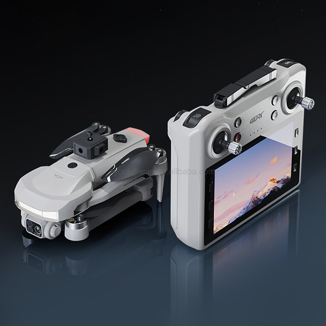 4D-V34 Drone with Gps Professional 4k Camera 3-Axis Gimbal Camera  WIFI Obstacle Avoidance Drone FPV with Screen Remote Control