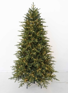 Arbre de Noël Artificiel Réaliste en PE et PVC, Personnalisable, Vente en Gros Usine, avec Support Durable et Lumières LED Économes en Énergie - Product Image 2
