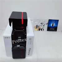 Imprimante de cartes PVC à sublimation thermique Evolis Primacy2, simple face, USB/Ethernet, 300 dpi, alimentation 100 cartes CR80, garantie 1 an, en stock