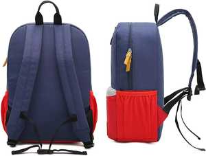 Mochila de lona Oxford antirrobo que combina con todo para mujer, moda moderna para todas las estaciones para la escuela, ocio, viajes, forro de poliéster - Product Image 3