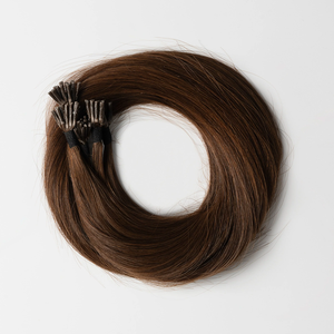 Bán buôn pre-ngoại quan tự nhiên phần mở rộng tóc ban đầu Remy 100% lớp biểu bì Phù Hợp Việt Nam tóc con người Micro liên kết Keratin i-lời khuyên - Product Image 3