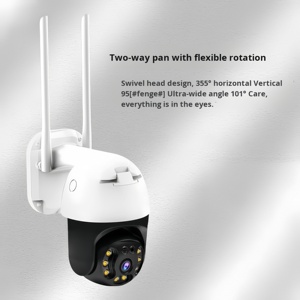 3MP HD Đầy Đủ Màu Sắc Không Thấm Nước Ngoài Trời Mạng Dome <span class=keywords><strong>Camera</strong></span> Tầm Nhìn Ban Đêm Không Dây <span class=keywords><strong>Wifi</strong></span> Điều Khiển Từ Xa Phát Hiện Chuyển Động Chức Năng - Product Image 2