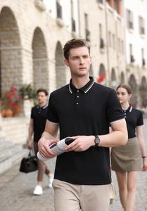 Polo da Golf Personalizzata con Logo, Asciugatura Rapida, 100% Poliestere, Manica Corta, T-Shirt Sportiva Traspirante per <span class=keywords><strong>Tennis</strong></span> - Product Image 3