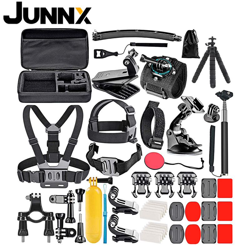 Фабрика экшн-камеры Go pro необходимые аксессуары комплект в переменного тока, 50-в-1 Gopro пакет наборы для ухода за кожей Gopro Hero 10 9 8 7 6 5 4 3