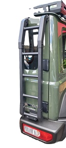YORGA Car Accessories <b>Aluminum</b> Alloy Rear <b>Ladder</b> Car Rear Door Tailgate <b>Ladder</b> for Suzuki Jimny JB74 2018 - 2020 - Product Image 4