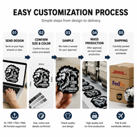 Patch brodé personnalisé thermocollant ou à coudre avec logo Velcro pour vestes, chapeaux, sacs, uniformes – Faible MOQ, production rapide, services OEM ODM
