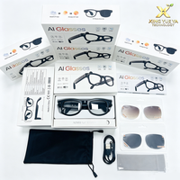 Gafas Inteligentes AIMB-G2 Pro con Cámara de Video de 8MP, Grabación HD 1080P, Traducción de Voz por IA en Tiempo Real, Transferencia WiFi y Audio de Alta Definición
