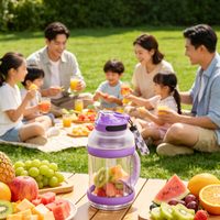 Direct van de fabrikant: krachtige fruitpers, oplaadbare sapbeker, shaker voor fitnessliefhebbers, smoothie mixer, geschikt voor vissen.
