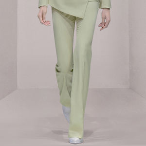 Droma 2024 printemps nouveauté bureau dames mode <span class=keywords><strong>anglais</strong></span> Style <span class=keywords><strong>vert</strong></span> Vintage col en V femmes élégant 2 pièces ensembles - Product Image 6