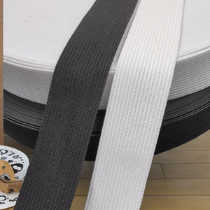 Nhà Máy Bán Buôn May Quần Áo Đàn Hồi Thân Thiện Với Môi Polyester + Latex Crochet Web Ban Nhạc Băng 1.5Cm-6Cm Dệt Kim Mẫu Miễn Phí - Product Image 2