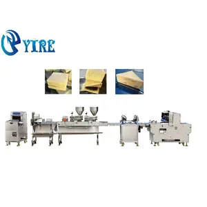 Automatic Complete Bread Machine Slicer Cutting Bread Filling Machinery Triangle Sandwich Bread Production Line