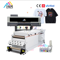 Impresora DTF de alta resistencia de 60 cm de ancho, máquina de impresión de inyección de tinta para camisetas con cabezales de impresión i3200 2/4/5/6