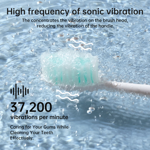 Diseño blanco de moda popular Impermeable 5 modos Sonic Vibration Brush Head <span class=keywords><strong>Cepillo</strong></span> de dientes para <span class=keywords><strong>viaje</strong></span> y hogar - Product Image 5