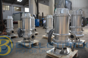 Bomba Sumergible para Aguas Residuales de Alto Flujo a Prueba de Explosiones con Motor IE3 Trifásico 50Hz/60Hz Material Hierro Fundido/SS304 Hecho en China - Product Image 4