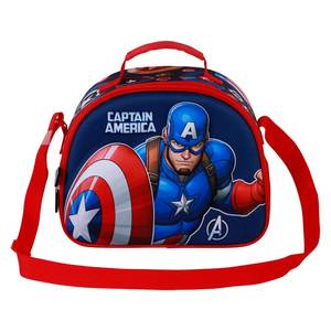 Karactermania For Marvel Captain America Patriot-3D Sac à lunch, multicolore - Product Image 2