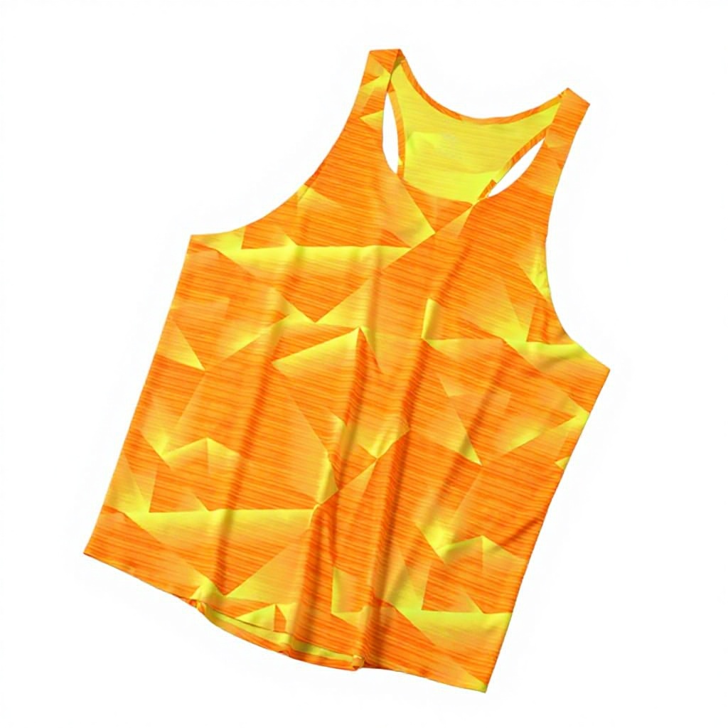 Stampa arancione fluorescente