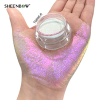 Poudre de paillettes cosmétiques Sheenbow Aurora multichrome, poudre néon duochrome, poudre de fard à paupières caméléon, effet pigment pour le maquillage