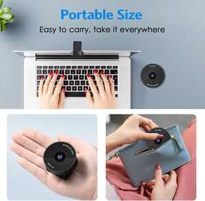 Cámara USB EMEET C950 1080P con Micrófono, Cubierta de Privacidad, Enfoque Automático, Plug and Play, Vista de 70° para Reuniones/Clases en Línea/<span class=keywords><strong>YouTube</strong></span> - Product Image 6