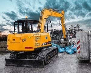 Cabina Certificada SY75C ROPS FOPS con Aire Acondicionado Totalmente Automático - Product Image 6