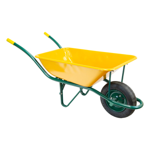Carriola da Costruzione in Metallo Giallo Smontabile - Product Image 1