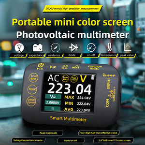 Professionele digitale multimeter S40 USB oplaadbaar 20000 tellingen 200Mohm LCD Weerstand Spanning Capaciteit Hz Fotovoltaïsch - Product Image 2
