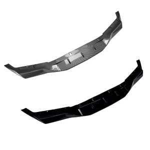 Bmw Front Bumper <b>Lip</b> <b>Splitter</b> Carbon Fiber Texture Abs 2018-2020 M5 F90 Piano Black - Product Image 5
