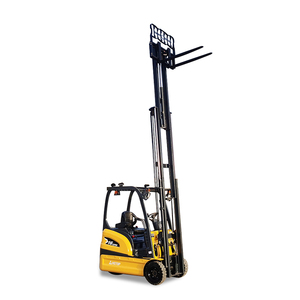 Carretilla elevadora eléctrica para pasillo estrecho, Mini carretilla elevadora de 3 ruedas de 1,5 toneladas y 2 toneladas con batería pequeña - Product Image 2