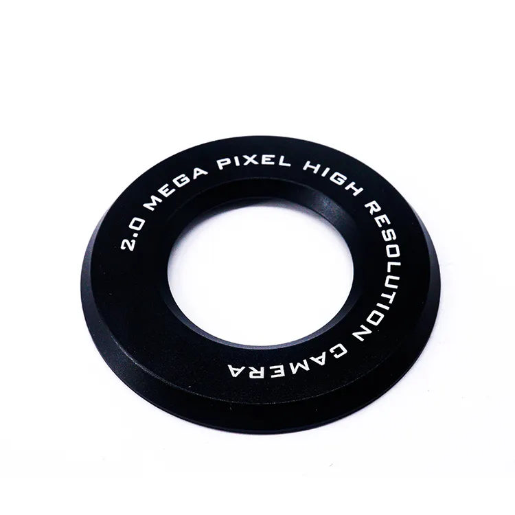 OEM Factory Custom CNC Milling Machine Parts Black Silicone Rear Lens Cap Cover Compatible with Camera