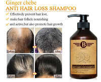 BINEFULL Crème au Gingembre Soin Capillaire Shampooing & Après-Shampooing 2-en-1 - Prévention Chute de Cheveux, Croissance, Hydratation, Nourrissant, Rafraîchissant