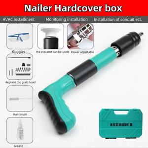 Mini Pistola de Clavos Manual, Herramienta para Techos, Instalación de Agua y Electricidad, Pistola de Grapas Doméstica, Soporte Automático para Eliminar Residuos - Product Image 4