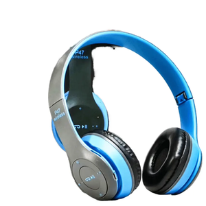 Headphone Gaming Lipat Nirkabel NEW HOT 2025 BT untuk Ponsel P47, Komputer, MP3, Mendukung Kartu TF, USB, AUX - Product Image 5