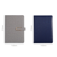 Libreta Personalizada A5 con Logotipo de Marca Impreso, Cuaderno de Cuero PU