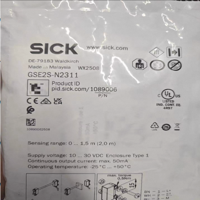 Brand New and Original GSE2S-N2311 Inductive Proximity Sensor
