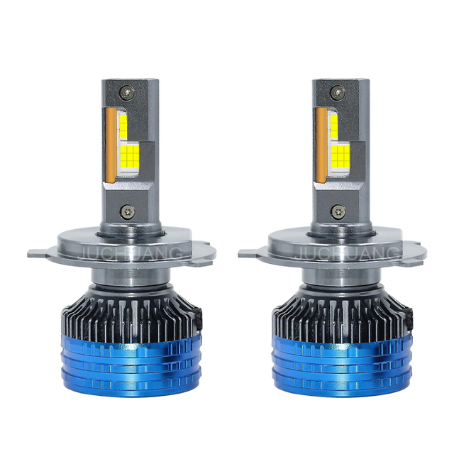 M9 Auto LED Light Turbos for Vehicles Motorcycles 12V 24V H4 H7 H11 9005 9006 CSP LED Headlight Bulbs Aluminum 6500k Color New
