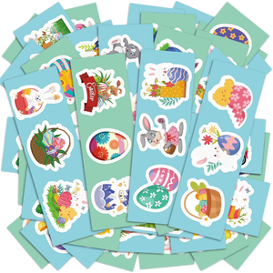OHOME Waterproof Cartoon <strong>Easter</strong> <strong>Stickers</strong> 240 PCS for Kids &amp; Adults-<strong>Easter</strong> Basket Stufflers Toys Gifts Crafts Decorations - Product Image 1