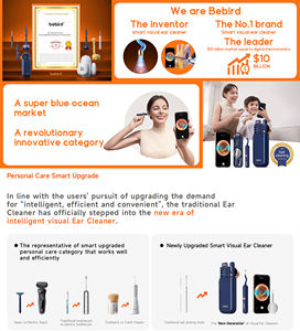 กล้องเอนโดสโคปสัตวแพทย์จากประเทศจีนอุปกรณ์ทำความสะอาดหูแบบดิจิทัลสำหรับกำจัดขี้หู - Product Image 6