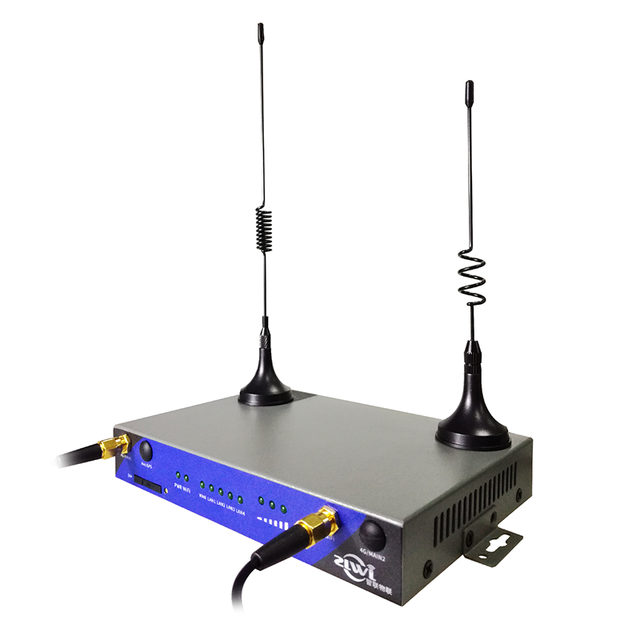 ZR5000 Model Industrial 4g Cellular Wireless Router Chilink IoT Industrial Router with RS232/485 Serial Server, DTU, VPN Router,