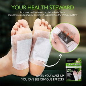 แผ่นแปะเท้าถ่านไม้ไผ่ชาเขียวเพื่อสุขภาพ ช่วยให้นอนหลับสบาย ขายดี - Product Image 6