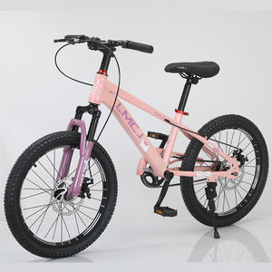 Vélo VTT pour enfants 18/20/20 pouces avec suspension avant, pour garçons et filles, vitesse unique, frein à disque, suspension avant, jaune et bleu, cyclisme sportif - Product Image 5
