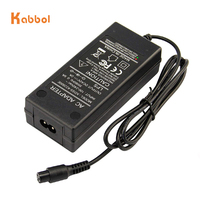 Pengisi Daya Baterai Lithium Li-ion Kabbol 48V 20AH untuk Sepeda Listrik Skuter Sepeda dengan Steker 3 Lubang 54.6V 2A 3A 4A 5A