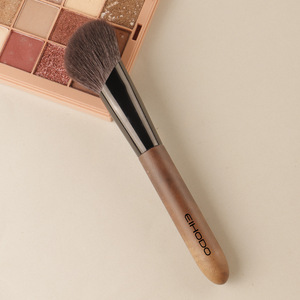 EIHODO Makeup <b>Brush</b> Wool Bristles Wooden Handle 27mm <b>Blush</b> Contouring <b>Brush</b> - Product Image 1